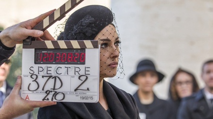 Immagini dal set del nuovo 007