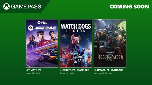 Xbox Game Pass: la seconda ondata di febbraio, con F1 24