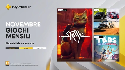 PlayStation Plus: i giochi di novembre, con Stray