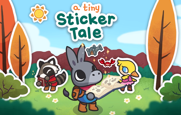 A Tiny Sticker Tale puzzle e adesivi su PC e Switch dal 4 ottobre