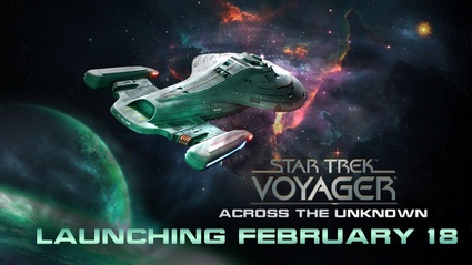 Star Trek: Voyager - Across the Unknown esce domani, il trailer di lancio