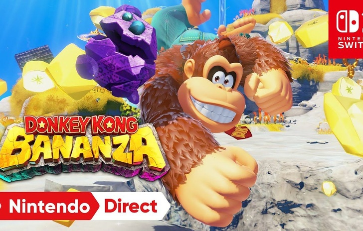 Donkey Kong Bananza il trailer di annuncio