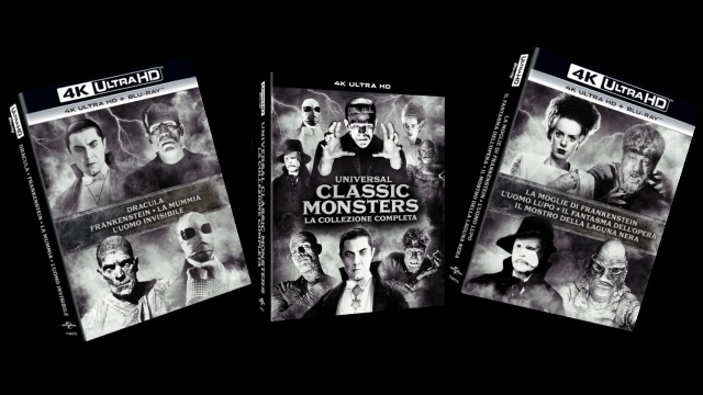 Universal Classic Monsters La collezione completa 4K
