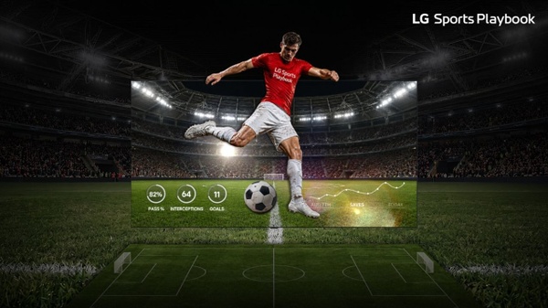 LG amplia l'esperienza sportiva dei suoi Smart TV