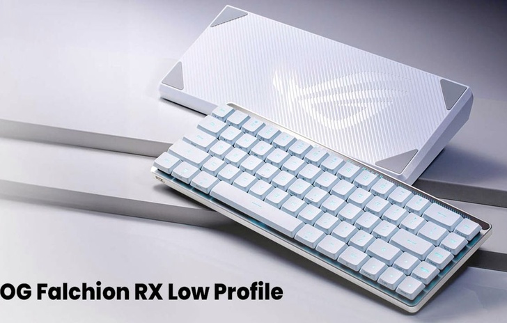 ASUS ROG Falchion RX Low Profile  Nuova tastiera gaming al 65