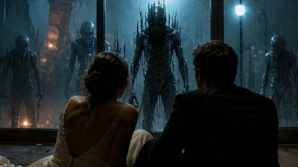 Sci-fi horror: nozze da incubo con alieni cannibali