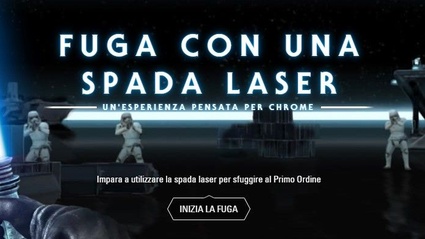 Google trasforma il tuo smartphone in una spada laser per un'epica avventura sul tuo PC!