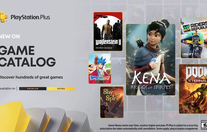 PlayStation Plus i titoli Extra e Premium di aprile