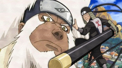 Hiruzen Sarutobi e il nuovo combattente di Shinobi Sriker