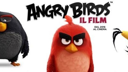 Il trailer italiano del film Angry Birds e veramente arrabbiato!