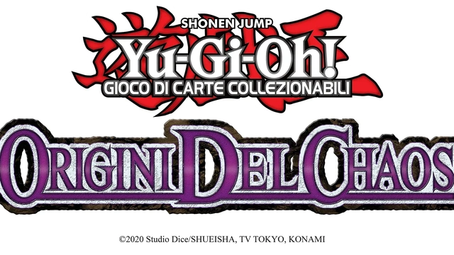 YuGiOh gioco di carte collezionabili presenta Origini del Chaos