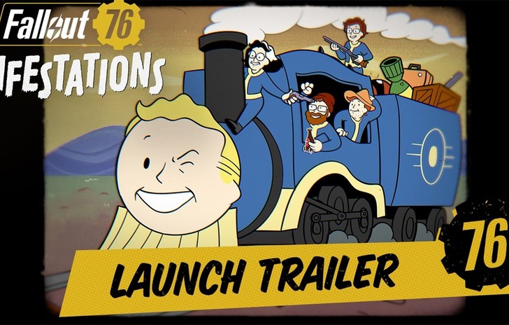 Fallout 76  Infestations Launch Trailer
