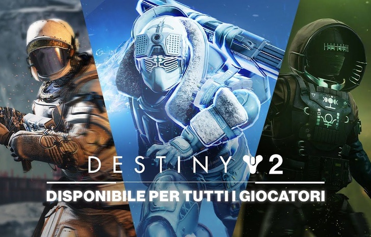 Destiny 2 le espansioni sono ad accesso libero per un mese