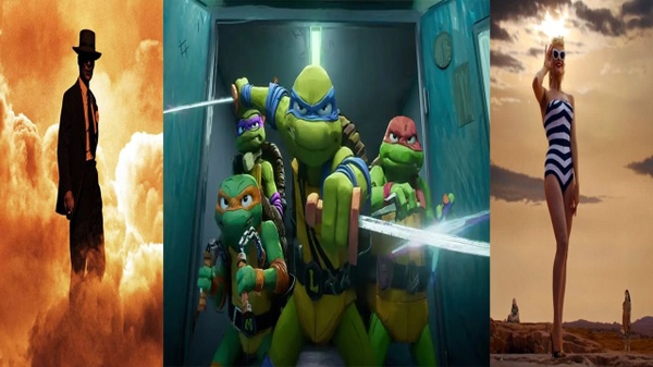 "Tartarughe Ninja caos mutante" divide Barbenheimer: il trailer