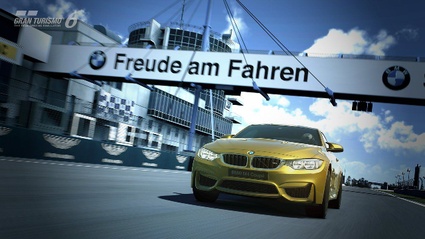 La BMW M4 Coupe prima su Gran Turismo 6