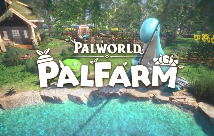 Palworld Palfarm spinoff announced amidst the fields of Palworld