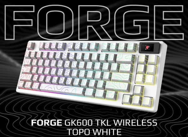 Forge GK600 TKL Wireless Special Edition – Le tastiere gaming MSI