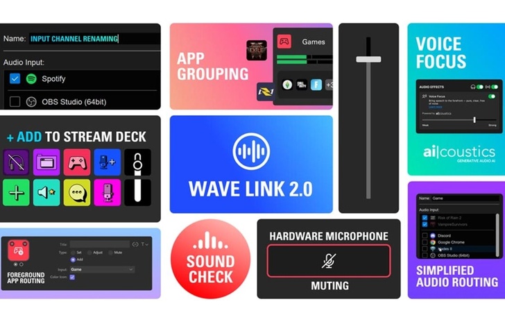 Wave Link 20 Audio avanzato e semplificato da Elgato