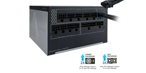 Montech Century II - Alimentatore per le GPU di nuova generazione