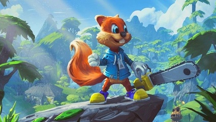 Conker si mostra in Project Spark