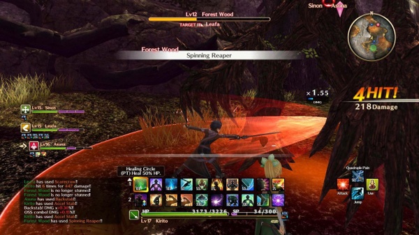 Svelate nuove caratteristiche di Sword Art Online: Hollow Realization