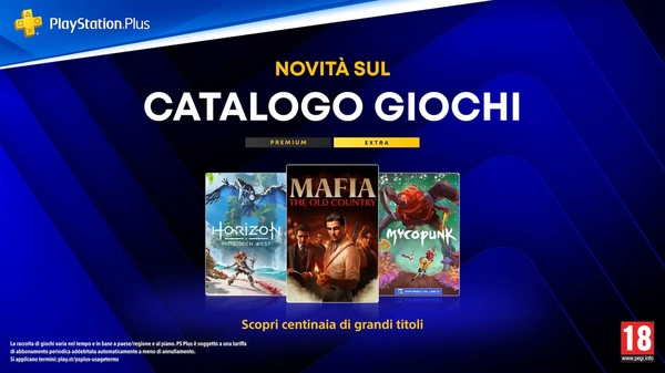 PlayStation Plus: i giochi Extra e Premium di ottobre, con Mafia
