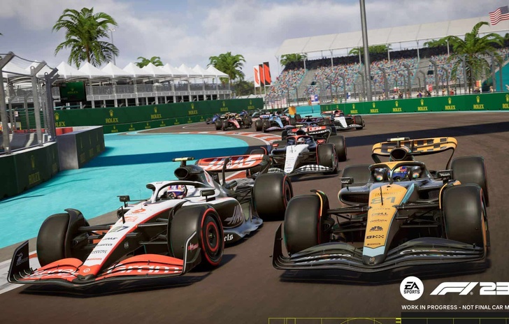 F1 23 niente supporto al PSVR2 su PS5