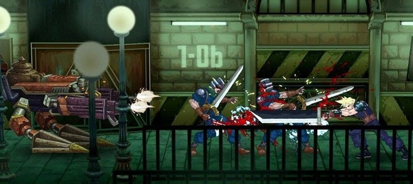 E se Final Fantasy VII fosse un arcade 2D?