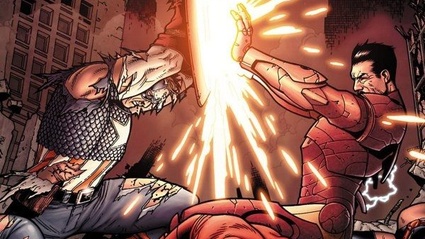 Iron Man e Cap si mostrano in un nuovo artwork dedicato a Civil War