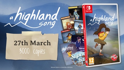 A Highland Song, un'edizione fisica per Switch dal 27 marzo