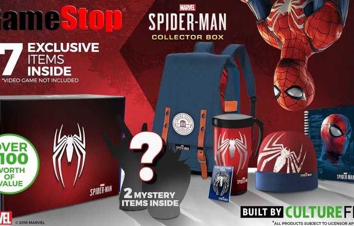 Lesclusiva di Gamestop per Spiderman è stupenda