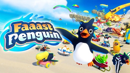 Faaast Penguin: il battle royale incontra i kart... e i pinguini?