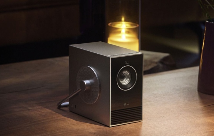 LG CineBeam Q Proiettore portatile 4K fino a 120 pollici