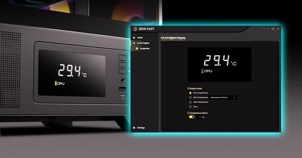 Gamdias - Case panoramico ATLAS P2 CG per il gaming