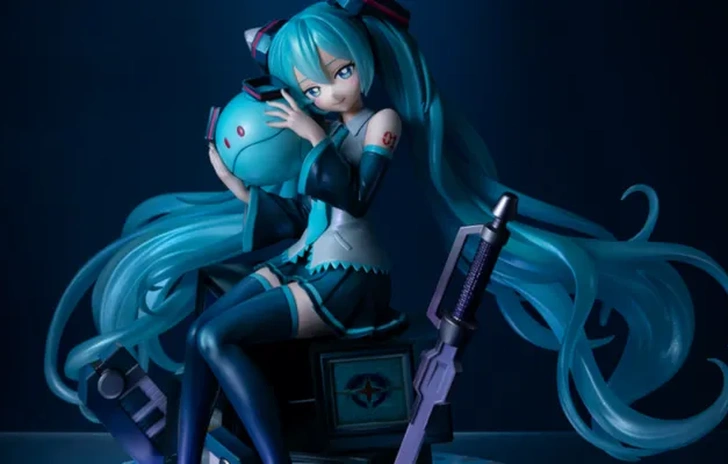 Hatsune Miku x 00 Gundam in New Figure
