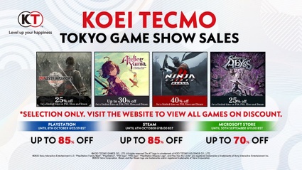KOEI TECMO Europe annuncia i saldi in occasione del Tokyo Game Show 2025