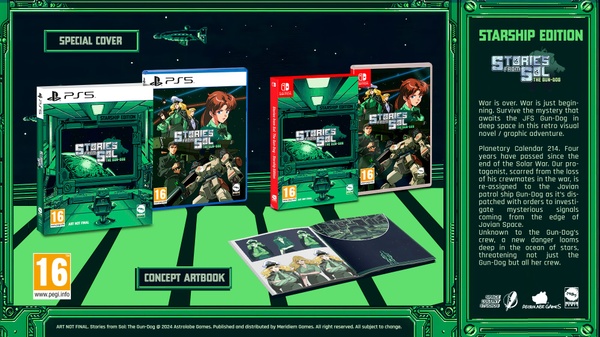 Stories from Sol: The Gun-Dog, la visual novel mecha su PC e console in inverno