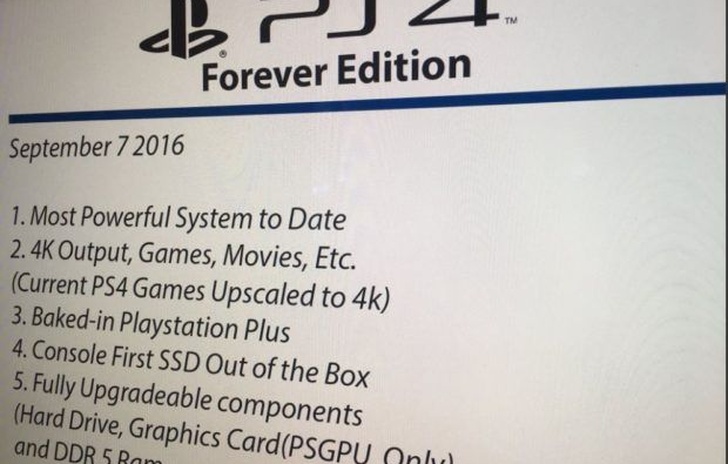 Rumor Una Forever Edition di PS4 customizzabile