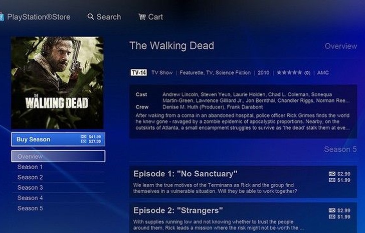 I Season Pass per Video Unlimited su PSN