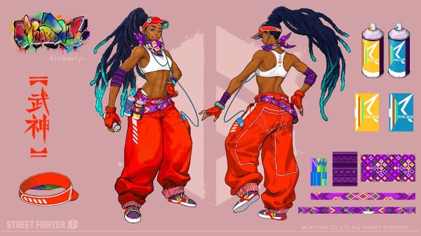 Street Fighter 6, cosa c'e dietro al design di Kimberly e Manon 