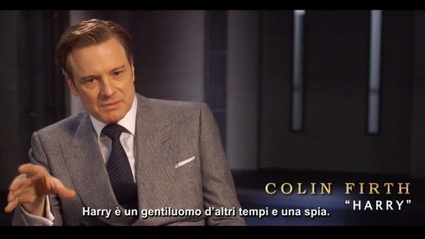 Colin Firth presenta Harry