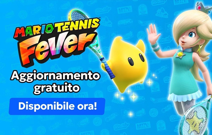 Mario Tennis Fever ha un update gratuito galattico