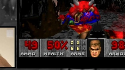 John Romero gioca a DOOM