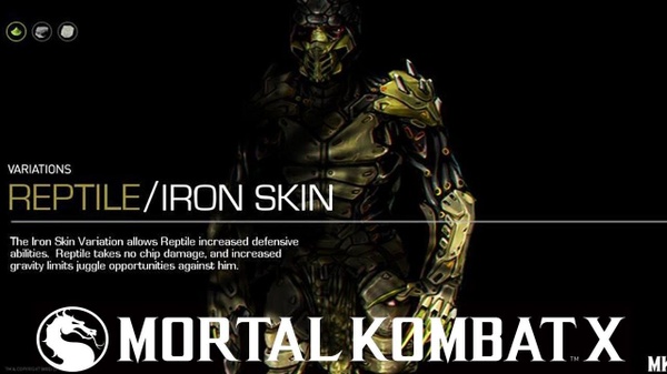 Reptile fara parte del cast di Mortal Kombat X