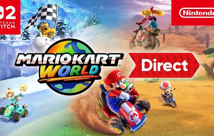 Mario Kart World Direct oggi alle 1500 seguilo con noi