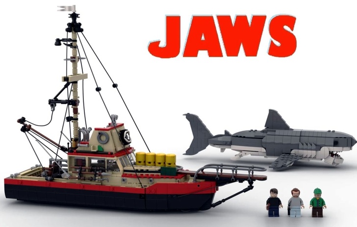 Lo squalo In arrivo il diorama da collezione di LEGO