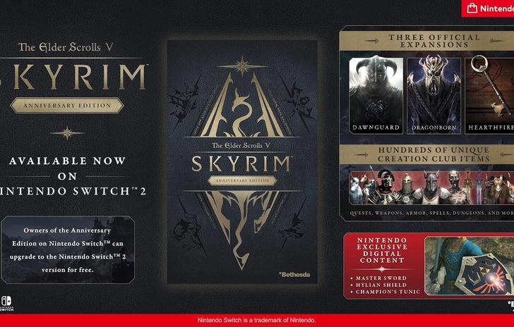 Skyrim gira finalmente a 60fps su Switch 2
