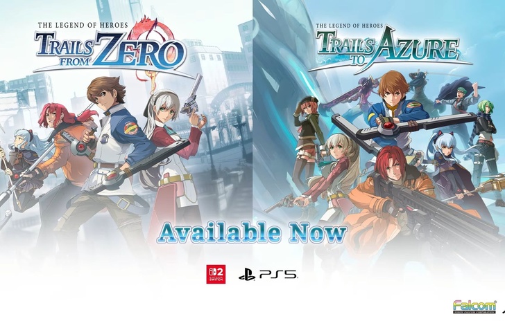 TLOH Trails to Zero e Trails to Azure escono su PS5 e Switch 2