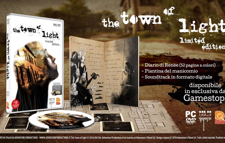 Una special edition di The Town of Light in esclusiva da Gamestop