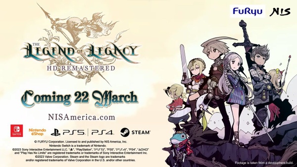 The Legend of Legacy HD Remastered: il trailer gameplay
